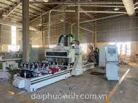 Máy Phay CNC 4 Trục 16 Dao Làm Mộng Âm Dương Bàn 6 Mét | Đột Phá Công Nghệ 46776