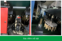 Máy Chà Nhám Chổi Thùng 2 Mặt 1300MM Băng Tải Hút Chân Không Chuyên Chế Biến Gỗ 48854