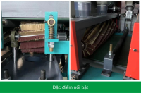 Máy Chà Nhám Chổi Thùng 2 Mặt 1000mm Băng Tải Hút Chân Không - Thiết Bị Chế Biến Gỗ Chuyên Nghiệp 48857