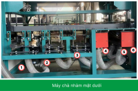 Máy Chà Nhám Chổi Thùng 2 Mặt 1000mm Băng Tải Hút Chân Không - Thiết Bị Chế Biến Gỗ Chuyên Nghiệp 48859