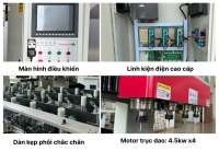 Máy Làm Mộng Âm CNC 4 Đầu Trục 1500mm - Thiết Bị Chế Biến Gỗ Chính Xác Cao 51035