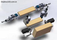 Máy Cắt Khoan 2 Đầu 8 Trục Tự Động - Thiết Bị Chế Biến Gỗ Hiện Đại 51092