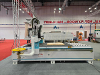 Máy Phay Khoan CNC Trung Tâm Full Option - Router Khoan 5 Mặt Cưa Xoay Chế Biến Gỗ 52165