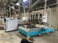 Máy Phay CNC Router 4 Đầu Độc Lập Thay Dao Tự Động - Giải Pháp Chế Biến Gỗ Hiệu Quả 52213