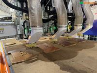 MÁY PHAY CNC NESTING 4 ĐẦU THAY DAO TỰ ĐỘNG BÀN LỚN HT-1850R4ATC HOLZTEK 54516