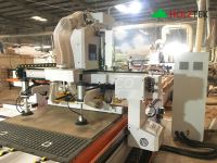 Máy CNC Nesting 1 Đầu Thay Dao HOLZTEK | Trục Lưỡi Cưa Kép | Hiệu Suất Cao 58594