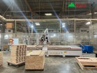 MÁY PHAY CNC ROUTER 3 TRỤC BÀN LỚN (Router - Khoan 5 mặt - cưa cắt xoay độ) HT-1850M-RBS HOLZTEK 60712