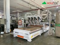 Máy phay CNC Router 4 đầu thay dao tự động bàn kép HT-1825R4A2 HOLZTEK 64712