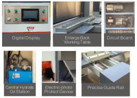 Máy chế biến gỗ cắt xén veneer tự động 3100mm HT-310AV Holztek 64900