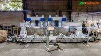 Máy phay CNC 3D 5 trục 4 đầu làm việc đồng thời 2 bàn kép PRO-MASTER-T4X4 Woodmaster mới nhất 2025 64966