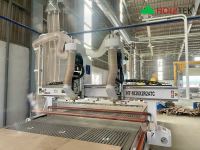 Máy phay cnc router 2 đầu thay dao 2 bàn kép mẫu mới 2025 HT-1830x2R2ATC HOLZTEK 65015