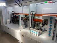 Máy dán cạnh tự động cao tốc 2 nồi keo pur option đè phôi dạng dây belt PRO-980MHB Holztek 65101