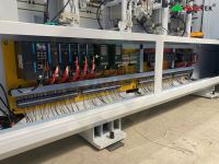 Máy dán cạnh tự động cao tốc 2 nồi keo pur option đè phôi dạng dây belt PRO-980MHB Holztek 65105