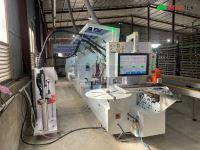 Máy dán cạnh tự động cao tốc 2 nồi keo pur option đè phôi dạng dây belt PRO-980MHB Holztek 65108