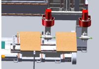 Máy phay CNC 3D 5 trục 4 đầu làm việc đồng thời 2 bàn kép PRO-MASTER-T4X4 Woodmaster mới nhất 2025 65251