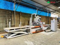 Máy CNC Nesting 1 Đầu Thay Dao HOLZTEK | Trục Lưỡi Cưa Kép | Hiệu Suất Cao 65342