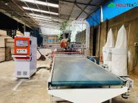 Máy CNC Nesting 1 Đầu Thay Dao HOLZTEK | Trục Lưỡi Cưa Kép | Hiệu Suất Cao 65343