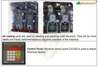 Máy Chà Nhám Sơn 2 Trục 1000mm (bàn băng tải cố định) Woodmaster - Hiệu Suất Cao 65475