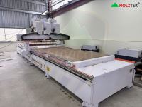 Máy Phay CNC Router 3 Đầu HT-1530x2R3ATC: Tối Ưu Sản Lượng Gỗ Với 2 Bàn Kép Tự Động 65658
