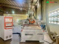 MÁY PHAY CNC NESTING 3 TRỤC FULL LINE (Router - khoan 5 mặt - cụm cưa xoay) Woodmaster 65709