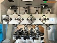 MÁY PHAY CNC 4 TRỤC 16 DAO KẸP LẬT 180 ĐỘ (6 kẹp xoay bàn 5 mét) Woodmaster 65864