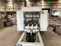 MÁY PHAY CNC 4 TRỤC 16 DAO KẸP LẬT 180 ĐỘ (6 kẹp xoay bàn 5 mét) Woodmaster 65866