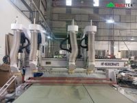 Máy phay CNC Router 4 đầu thay dao 2 bàn kép HT-1830x2R4ATC HOLZTEK 65872