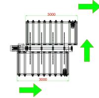 Máy Lật Mặt Ván Tự Động 8 Cánh HOLZTEK: Tối Ưu Hiệu Suất Chế Biến Gỗ 65922