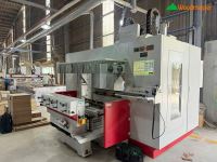 Máy Phay CNC 4 Trục 16 Dao Kẹp Xoay 360° Gia Công Chân Bàn Ghế Chính Xác Cao 66034