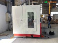 Máy Phay CNC 4 Trục 16 Dao Kẹp Xoay 360° Gia Công Chân Bàn Ghế Chính Xác Cao 66037