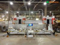 Máy Phay CNC 3D 5 Trục 4 Đầu Woodmaster: Độ Chính Xác Cao, 2 Bàn Làm Việc Kép 66130