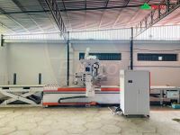 Máy Phay CNC Nesting 1 Đầu Thay Dao Tự Động - Tải Nặng Full Line Cho Chế Biến Gỗ 66343
