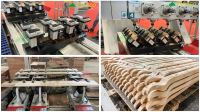 MÁY PHAY CNC 4 TRỤC 16 DAO KẸP LẬT 180 ĐỘ (4 kẹp xoay bàn 3 mét) Woodmaster 66511