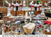 Máy Phay CNC 5 Trục 4 Đầu Heavy Duty PRO-MASTER-T4X4H Woodmaster | Bàn Kép 900x2440mm Hot 2026 66595