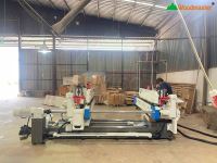Máy cắt phay hai đầu tự động kiểu xích xe tăng QMX3820E Woodmaster 66717