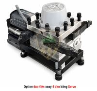 Máy tiện gỗ CNC Option 2 trục & Chà nhám chổi tự động Woodmaster 66790