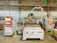 Máy Phay CNC Nesting 1 Đầu Thay Dao + Trục Cưa Kép HT-R1SM HOLZTEK 66939