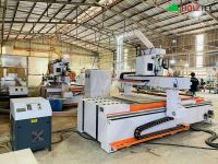 Máy Phay CNC Nesting 1 Đầu Thay Dao + Trục Cưa Kép HT-R1SM HOLZTEK 66940