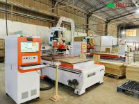 Máy Phay CNC Nesting 1 Đầu Thay Dao + Trục Cưa Kép HT-R1SM HOLZTEK 66941