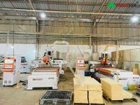 Máy Phay CNC Nesting 1 Đầu Thay Dao + Trục Cưa Kép HT-R1SM HOLZTEK 66943