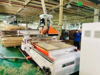 Máy Phay CNC Nesting 1 Đầu Thay Dao + Trục Cưa Kép HT-R1SM HOLZTEK 66946