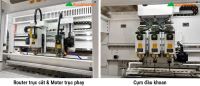 Máy cưa lọng CNC mũi router 2500mm Auto làm ghế Sofa Woodmaster (Option Motor khoan 2 mặt) | ĐẠI PHÚC VINH CNC 67123