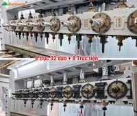 Máy phay tiện CNC 8 trục 32 dao cao tốc Woodmaster 67136