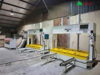 MÁY ÉP NGUỘI THỦY LỰC 50T BĂNG TẢI TỰ ĐỘNG HT48x50TS-A HOLZTEK 67202