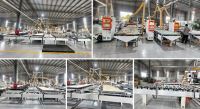 Máy in dán tem và băng tải nạp phôi tự động Holztek cho 3 máy CNC 67293