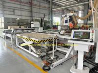 Dây Chuyền Máy CNC Nesting Full Line In Tem Tự Động 3 Máy Holztek 67296