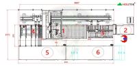 Máy Khoan CNC 6 Mặt 2 Bàn Nạp Phôi Tự Động HT-MAX6-HD | Holztek 67331