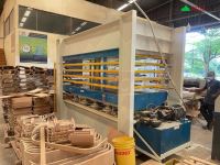 Máy Ép Nhiệt Thủy Lực 160T 5 Khe | Holztek Cao Cấp Hiệu Quả 67390
