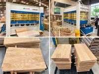 Máy Ép Nhiệt Thủy Lực 160T 5 Khe | Holztek Cao Cấp Hiệu Quả 67507