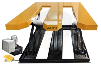 BÀN NÂNG HẠ THỦY LỰC CHỮ E 1500KG